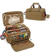 Rexmica 14-Inch Tool Bag with Anti-friction Bottom, Hand Tool Storage Organizer Bag for Men, Tact...
