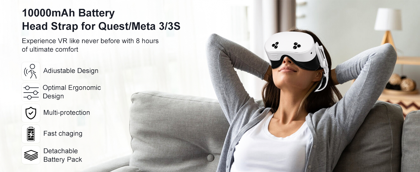 meta quest 3 head strap
