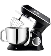 Kitchen in the box Stand Mixer, 900W 7.5QT Kitchen Electric Mixer, 6-Speed Tilt-Head Food Mixer f...