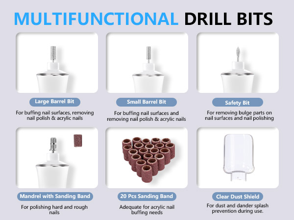 VFD nail drill machine