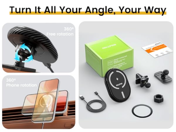 iPhone Magsafe Car Mount Charger