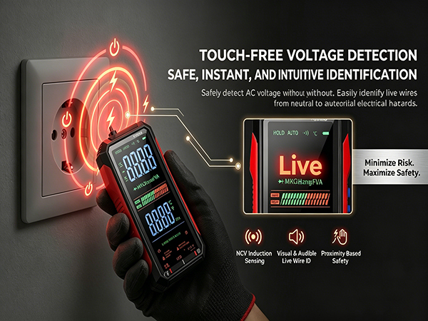 2026 Upgraded FS899L Digital Multimeter