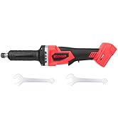 Cordless Die Grinders for Milwaukee M18 18V Battery, Up to 25000RPM Brushless Motor, 1/4" Collet ...