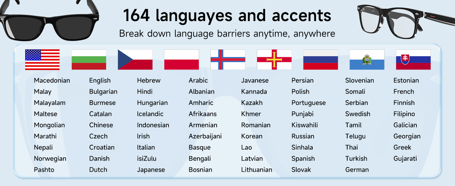 164 Languages