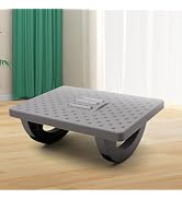 VEGCOO Comfort Rocking Foot Stool, Foot Rest for Under Desk at Work, Ergonomic Leg Support Footre...