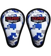 Youper 2-Pack Boys Youth Soft Foam Protective Athletic Cup (Ages 7-12), Kids Sports Cup for Baseb...