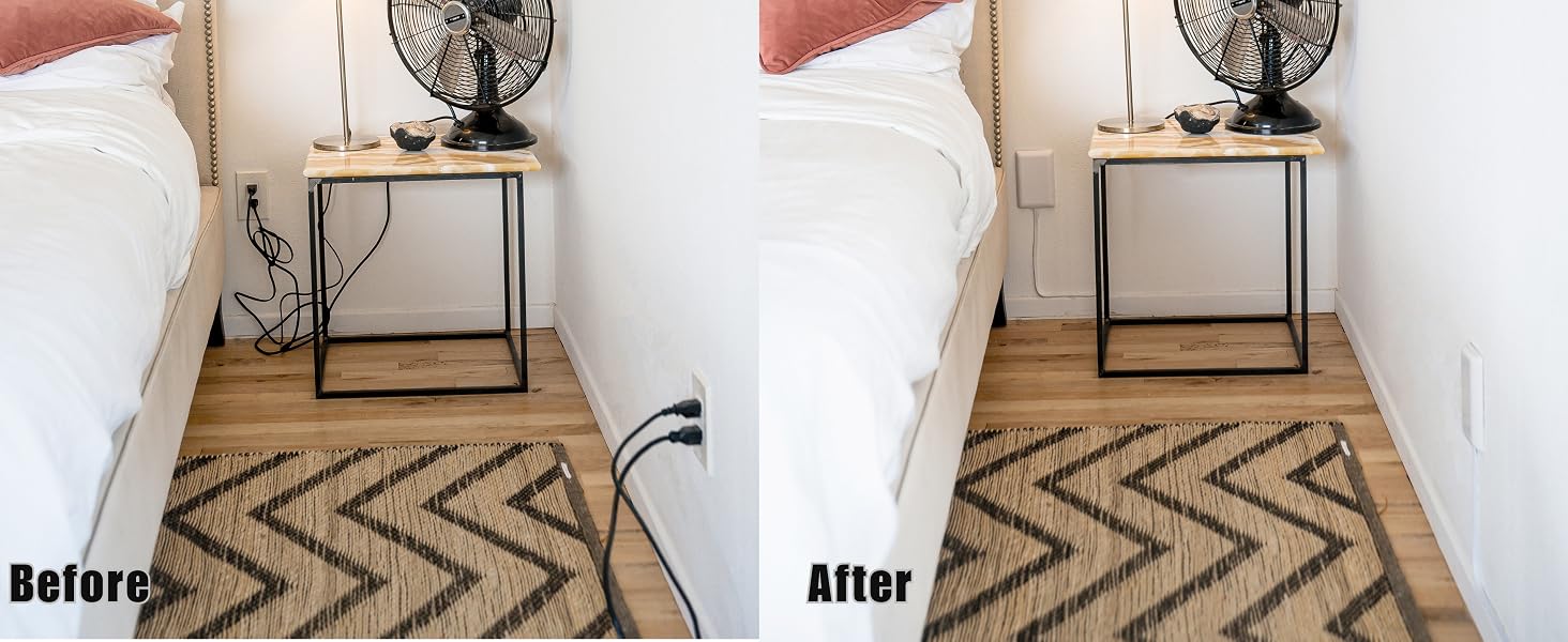 wall cord cover outlet strip long extension cord with multiple outlets flat extension cord 6 feet