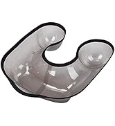 Professional Hairdressing Neck Shoulder Tray, Plastic Perm Solution Tray for Salon Use,Black Dyei...