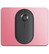 Dapesuom Small Mouse Pad, 5 x 6 Inch Thick Rubber Premium-Textured Non-Slip Portable & Washable M...