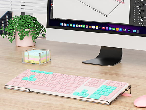 adjustable computer keyboard stand for desktop