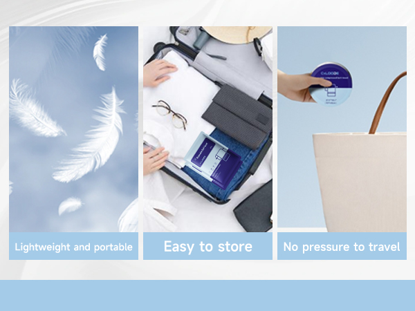 CxLoode Disposable Bath Towels and Compressed Bath Towels