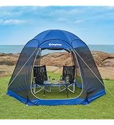 KingCamp Pop Up Screen Tent, Camping Tent for 4-6 Person 10' x 10' Portable Screen House Room wit...