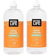Better Life Floor Cleaner - Liquid Multipurpose Cleaner for Wood, Tile, Laminate, Vinyl, Bamboo -...