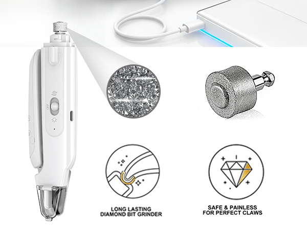 dog nail clippers with quick sensor
