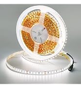 JOYLIT 24V UL LED Strip Lights 6000K White 32.8ft 390lm/ft CRI 90+, Premium 10M SMD 2835 1200LEDs...