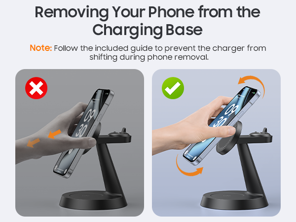 Wireless charging station for google pixel