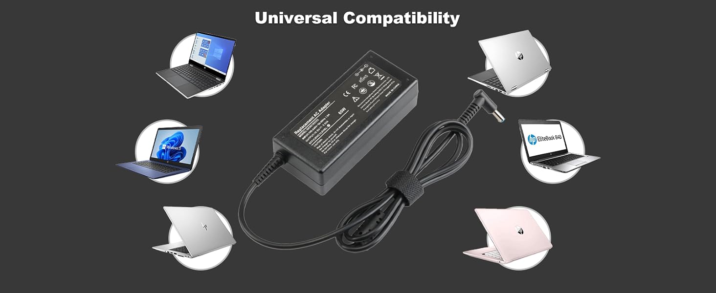 hp universal charger