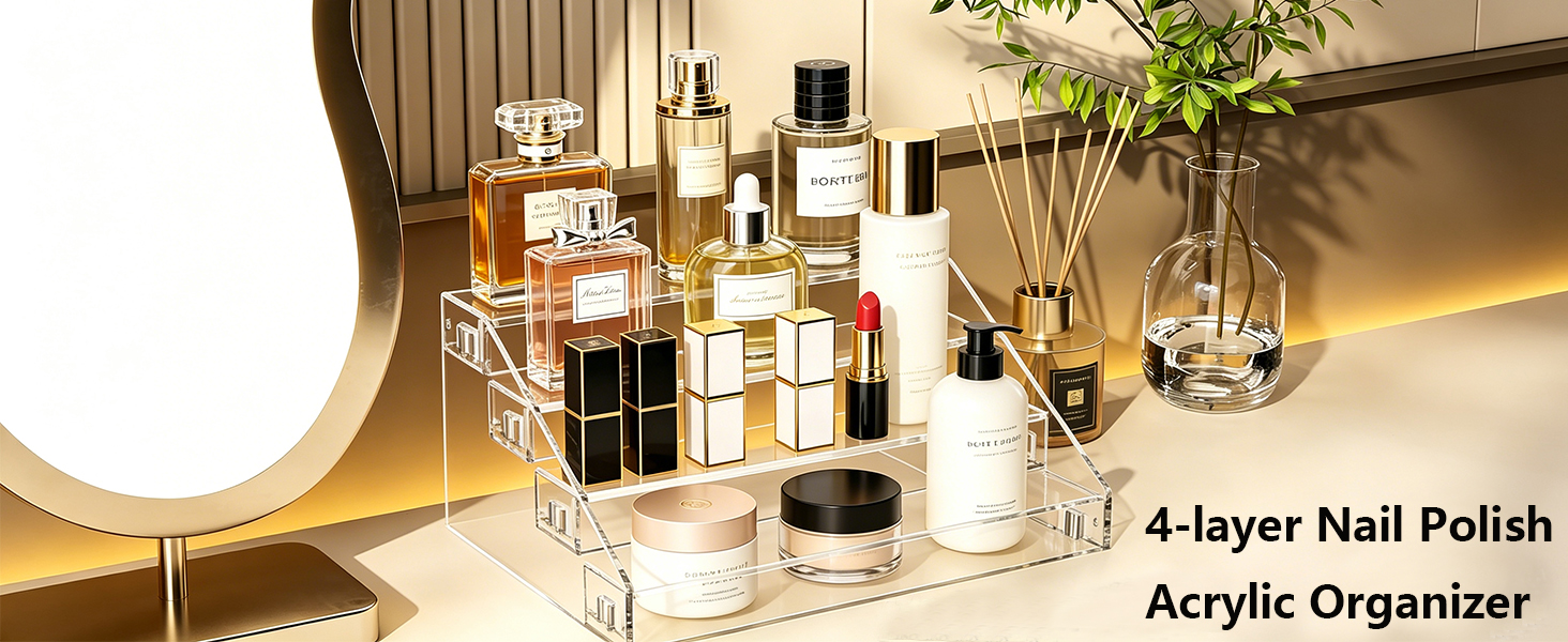 Acrylic Tiered Display Stand