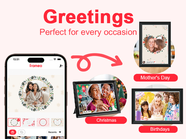 10.1 inch FRAMEO Digital Photo Frame Digital Picture Frame