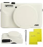 SZHSYJY Case for Canon Powershot G7 X Mark III Digital Camera,Soft Silicone Case for Canon Powers...