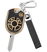 Mild East for Ford Key Fob Cover with Key Chain, Soft TPU Car Key Protector Compatible with Ford ...