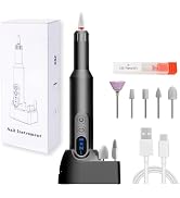 Pinkiou Cordless Electric Nail Drill - 20000RPM Professional Efile Nail Machine with Wireless Cha...