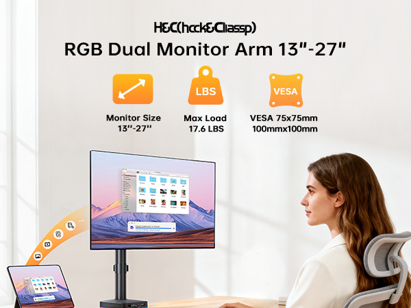 RGB Monitor Stand