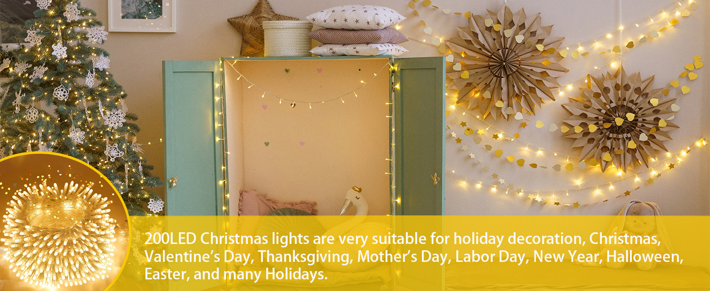 Warm White String Light