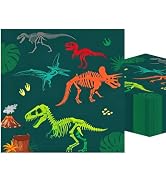 40pcs Dinosaur Napkins Disposable for Kids' Birthday Party Baby Shower Decorations