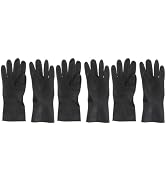 Uonlytech Salon Hair Dye Gloves Black Hair Coloring Gloves Reusable for for Home and Salon Dyeing