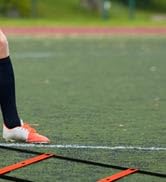 Agility Ladder Speed Training Equipment Set-20ft Agility Ladder,12 Soccer Cones,4 Hurdles, Jump R...