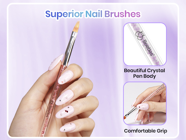 Beetles Nail Art Brushes