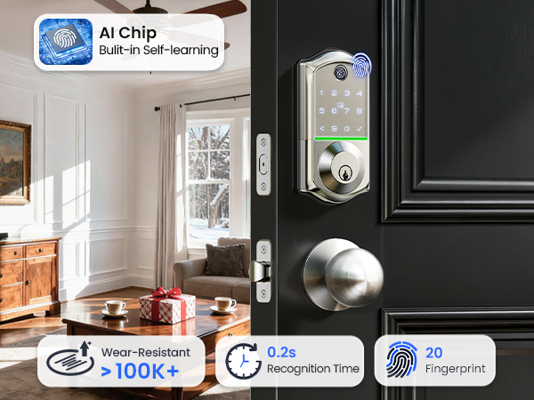 Keyless Entry Deadbolt with knobs