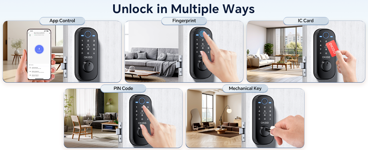 keyless entry door lock