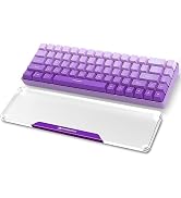 SELORSS Acrylic Keyboard Wrist Rest - Wrist Support for Keyboard CNC Aluminum Alloy Customized Lo...