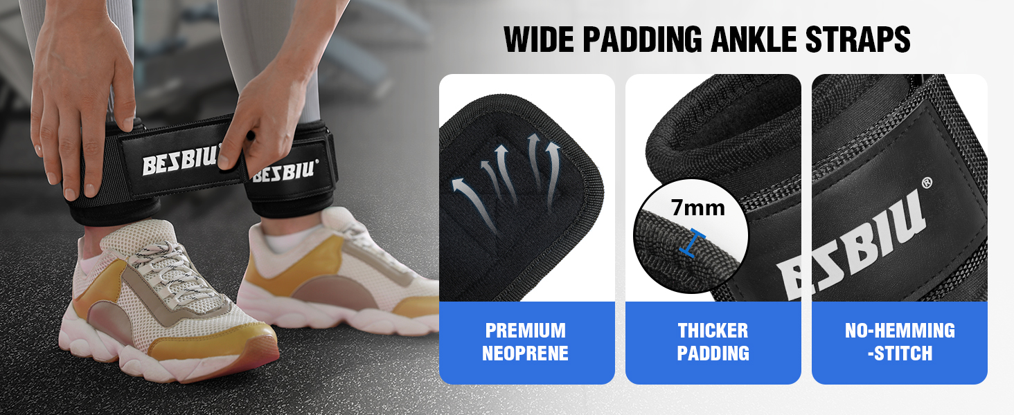 ankle straps for cable machines women