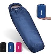 JAICOM Cold Weather Mummy Sleeping Bag 15°F Extreme 3-4 Season Sleeping Bag for Adults - 0 Degree...