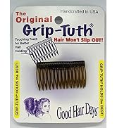 Good Hair Days Grip-Tuth Combs - Tuck Combs For Hair Decorative & Hair Styling - Fine and Thin Ha...