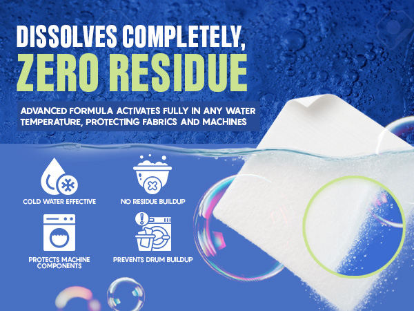 Toallitas de detergente para ropa sin perfume Breeze Clean People, fragancia para secadora, jabón