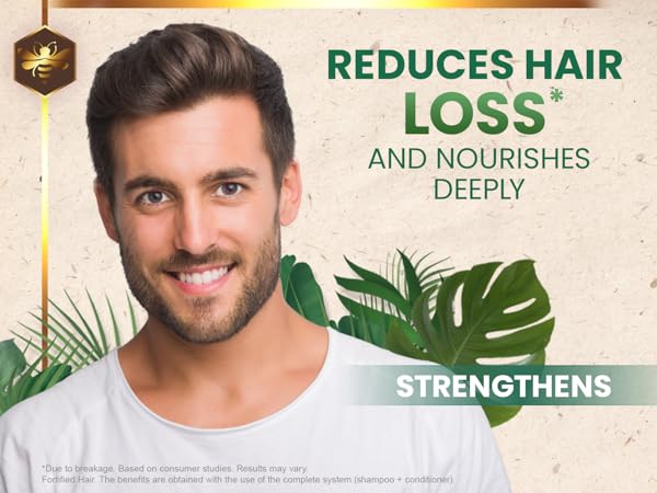 Rosemary shampoo benefit image showing anti hair fall support and nourished-looking strands