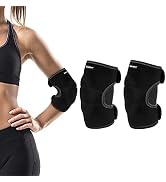 ONTYZZ Kids Elbow Pads with SBR Pads Breathable Stretchy Cotton Elbow Pads Adjustable Elbow Pads ...