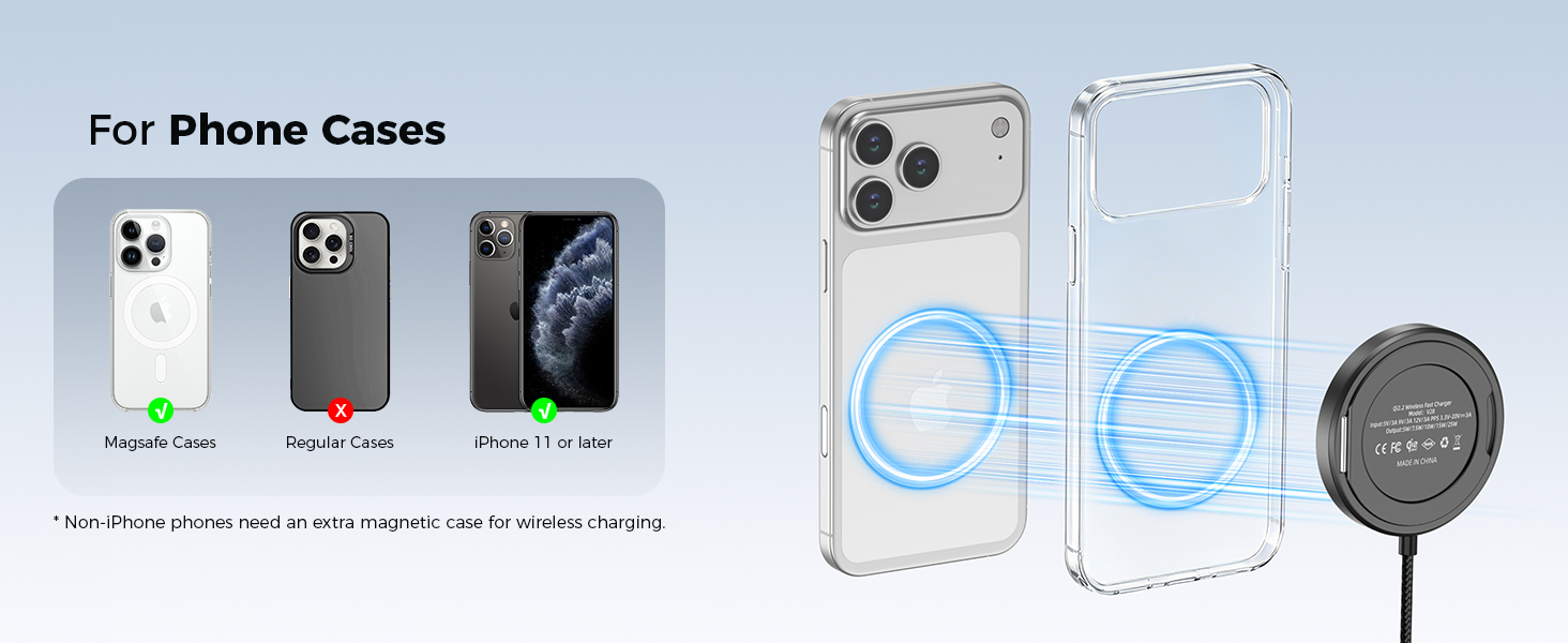 Aluminum Alloy Wireless Charging Pads with Kickstand
