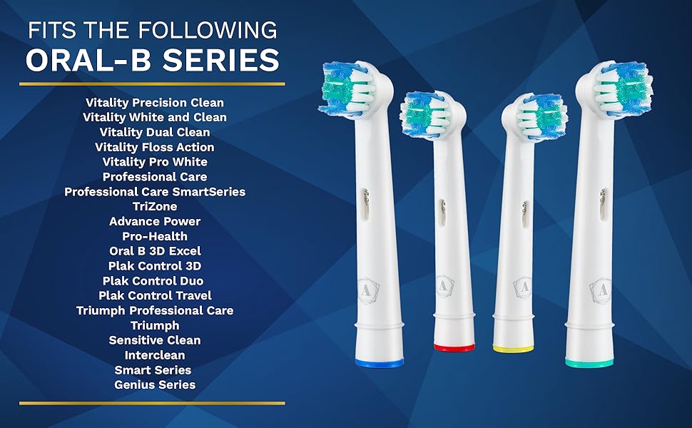 Fit's the following Oral B series