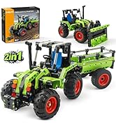 Jumlys STEM Building Toy for Kids Boys Girls Age 5, 6, 7, 8, 9, 10, 11, 12 Years Old, 2 in 1 Trac...