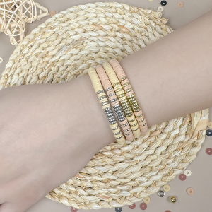 Clay Beads Bracelet