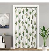 Mightree Doorway Curtain Door Curtain, Thermal Insulated Doorway Curtains, Sliding Closet Door Cu...