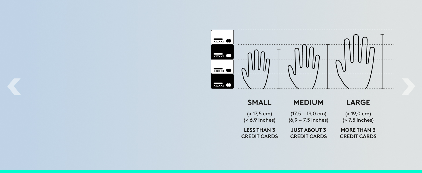 hand sizes