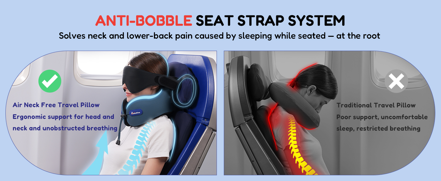 travel pillow with strap