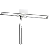 Shower Squeegee for Glass Doors, Squeegee for Shower Glass, Bathroom with Hook, Stainless Steel, ...