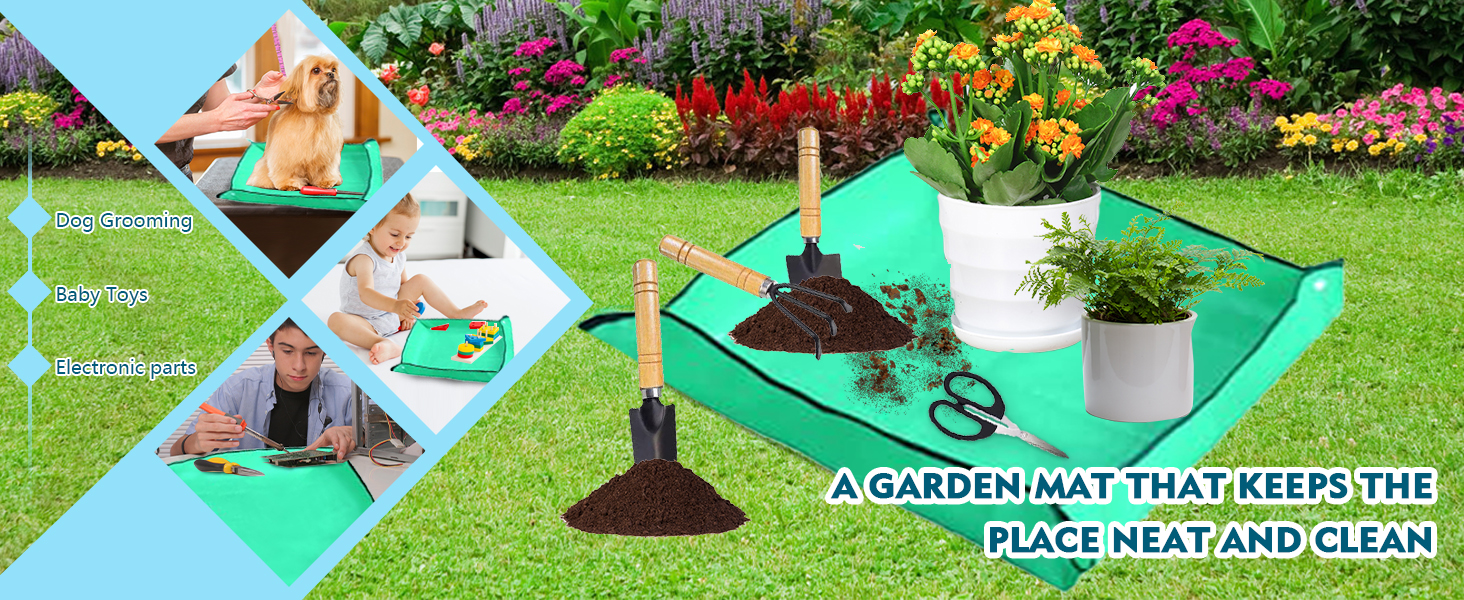 Plant Repotting Mat for Garden